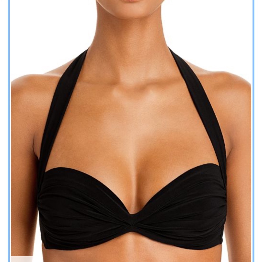 Norma Kamali | Bill Swim Top in Black